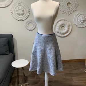 Blue circle skirt